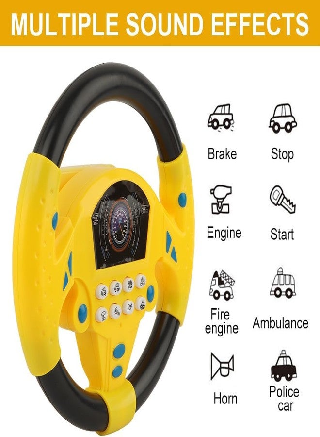 SHREETA Interactive Baby Steering Wheel Toy with Realistic Car Sounds, Music Buttons - Fun Driving Simulator for Toddlers, Perfect for Enhancing Kids’ Motor Skills & Imaginative Play - Image 5